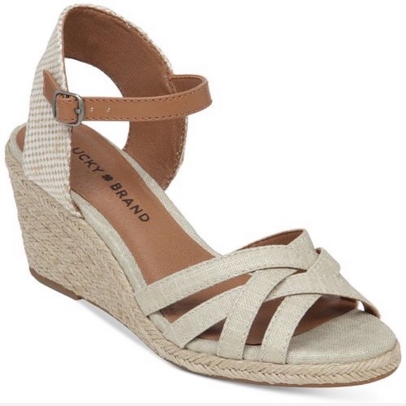 Lucky Brand Shoes - Lucky brand wedge sandal size 6